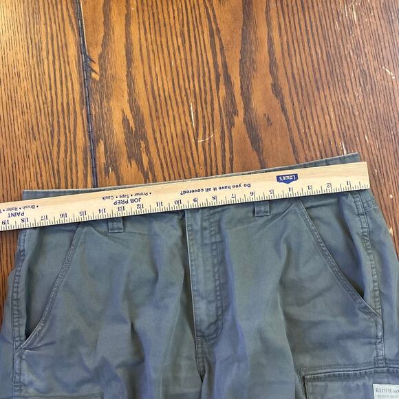 Redhead Cargo Shorts Size 36 Brown and Green Bass Pro Utility Pockets Outdoors - Picture 3 of 15